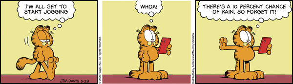 Garfield comic strip for Thursday, May 28, 2026