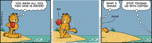 Garfield comic strip for Saturday, June 6, 2026