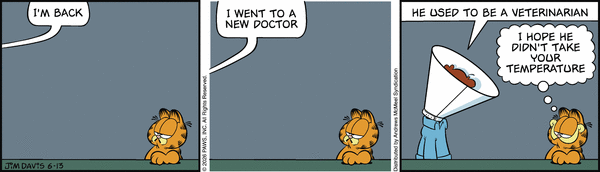 Garfield comic strip for Saturday, June 13, 2026