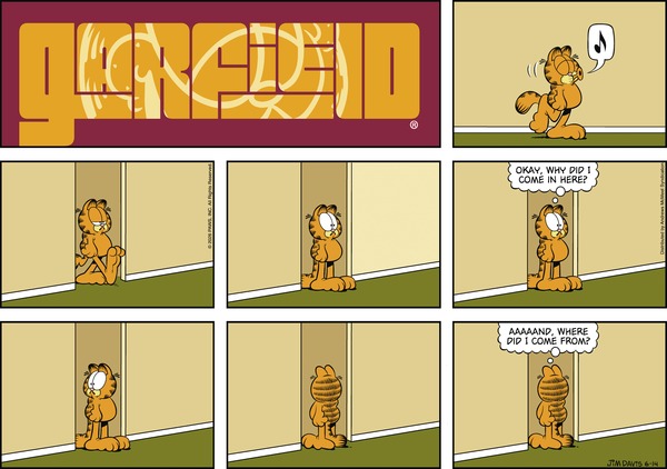 Garfield comic strip for Sunday, June 14, 2026