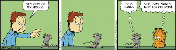 Garfield comic strip for Tuesday, June 23, 2026