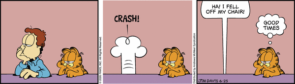 Garfield comic strip for Thursday, June 25, 2026