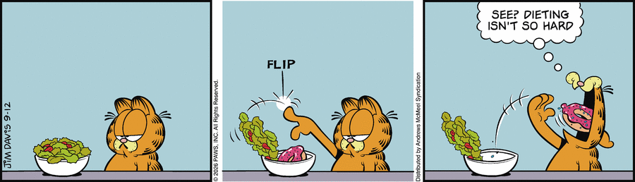 Garfield comic strip for Saturday, September 12, 2026